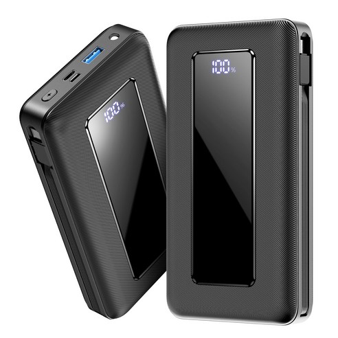 UOOFON 대용량 보조배터리 40000mAh 일체형 제품 이미지